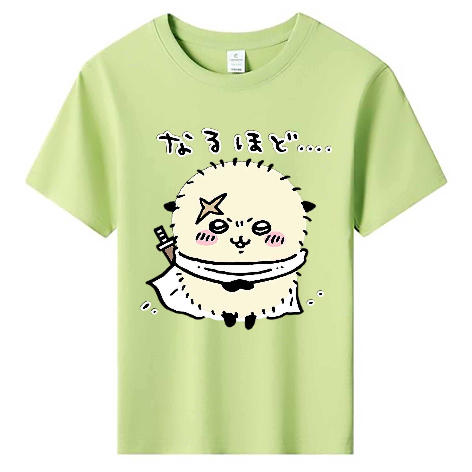 （画像用） ちいかわ ラッコ Chii-kawa Sea otter 綿100％キッズTシャツ（フロントプリント）